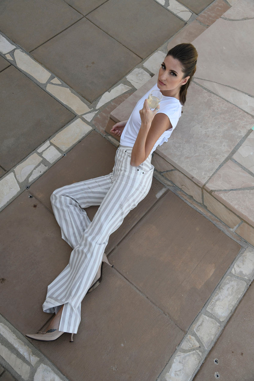 SHERRY Top with Loose Collar