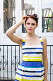 Italian Cotton Women's 50-s Princess Line Dress
