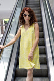 Women's A-line Tweed Sleeveless Dress with Deep V-Neckline & Loose Collar