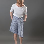 Spring Summer Long Sleeve Women's Girls' Bamboo Boat Neck Long T with Decorative Tabs and Eyelets