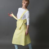 Spring Summer Long Sleeve Women's Girls' Bamboo Boat Neck Long T with Decorative Tabs and Eyelets