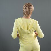 Lightweight Tweed Princess Line 1960's Style Disconnected Collar Jacket