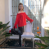 SCARLETT Off-Shoulder Blouse