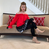 SCARLETT Off-Shoulder Blouse