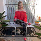 SCARLETT Off-Shoulder Blouse