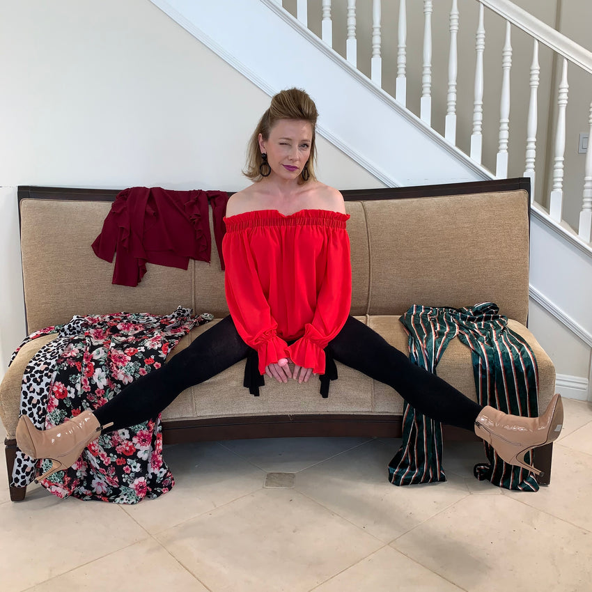 SCARLETT Off-Shoulder Blouse